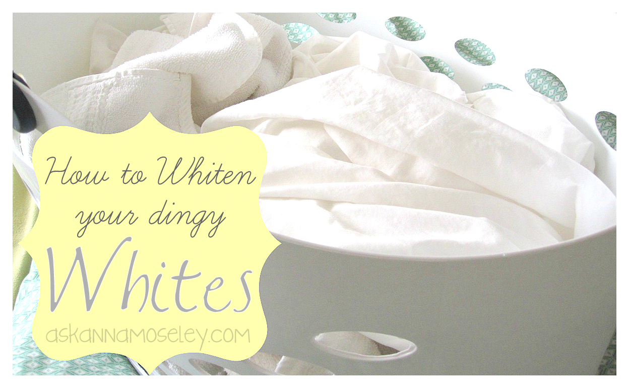 Whitening Whites: Laundry Tips