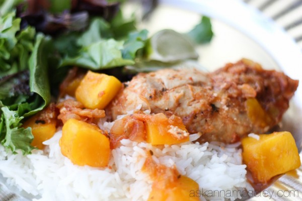 3 Ingredient mango salsa chicken - Ask Anna