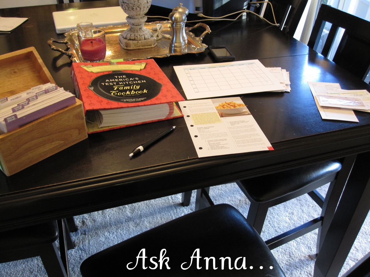 How to meal plan - Ask Anna