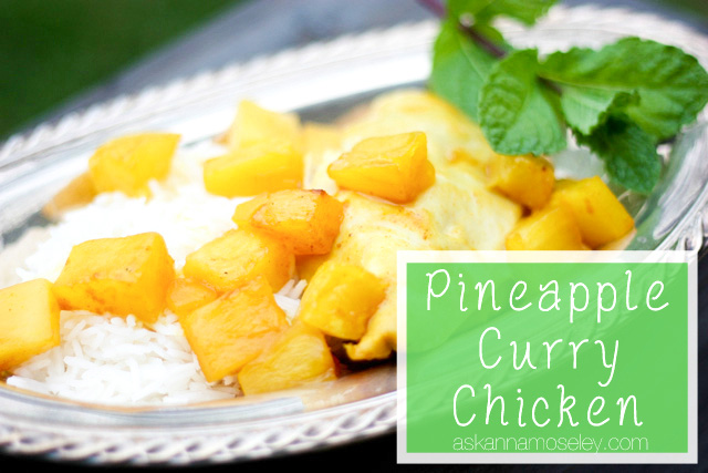 Pineapple Curry Chicken