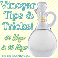 Vinegar Uses: 40 Ways in 10 Days