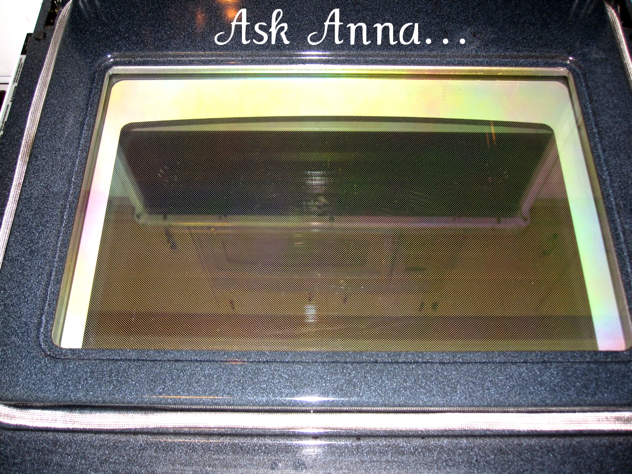 How to clean oven glass - Ask Anna