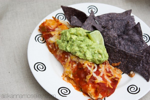 Easy chicken enchiladas - Ask Anna