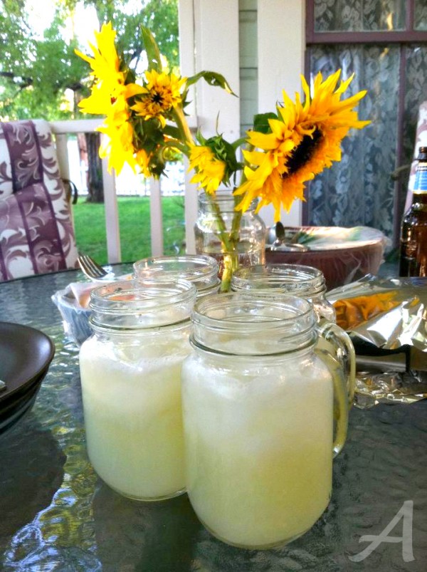 This recipe for the best homemade lemonade is super easy and only requires 3 ingredients! It is the perfect beverage for a party, BBQ or even as part of a hostess gift! | Ask Anna