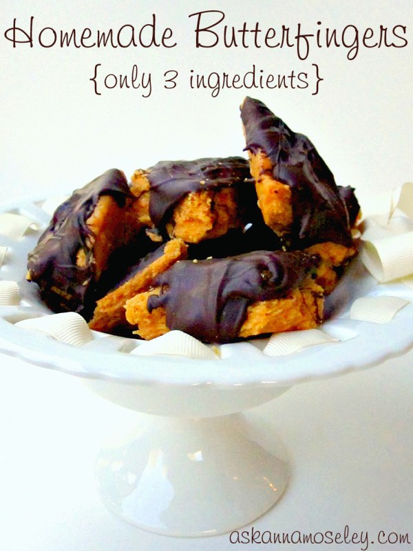 Homemade butterfingers -- Ask Anna