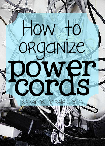 How to Organize Power Cords