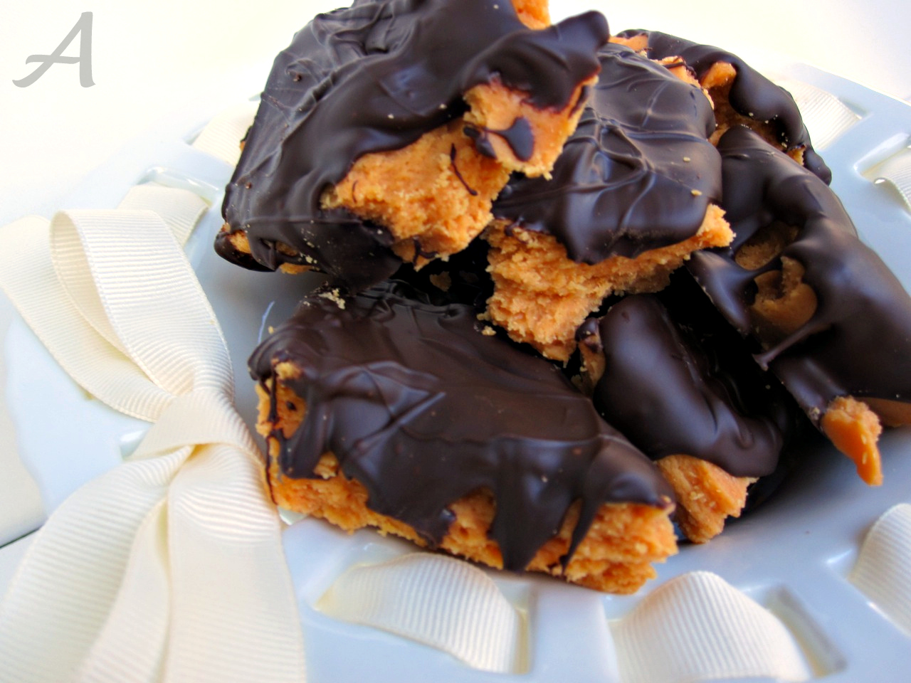 Homemade butterfingers -- Ask Anna