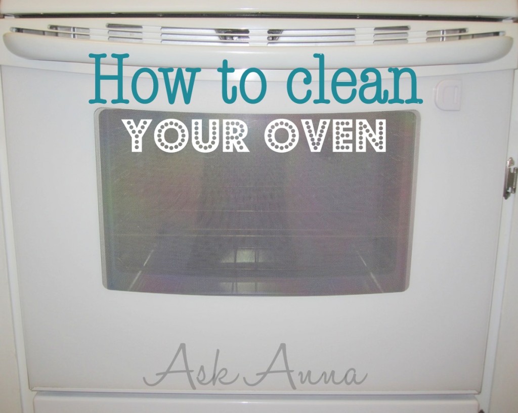 How to clean an oven - Ask Anna