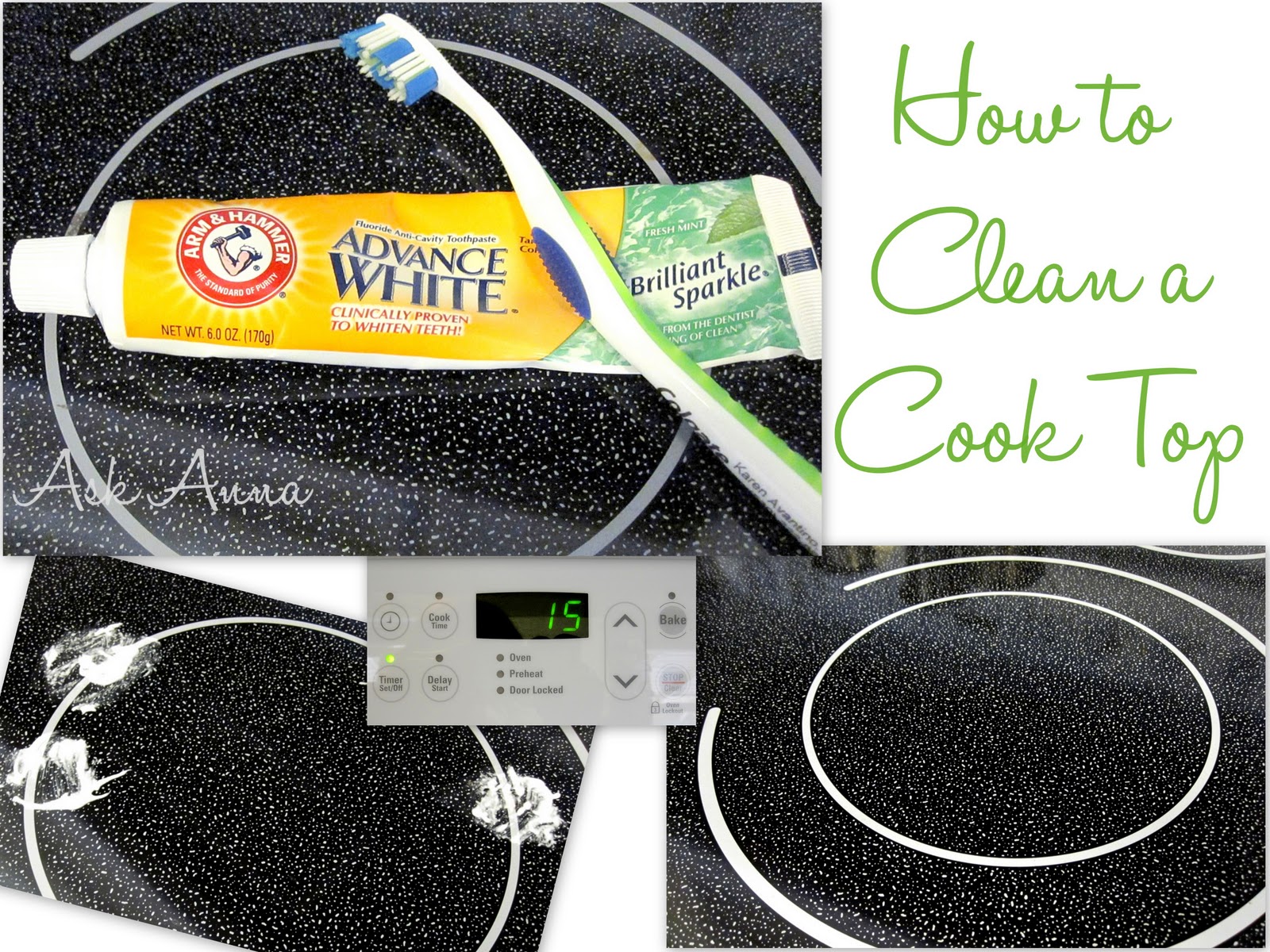 How to clean a cook top - Ask Anna