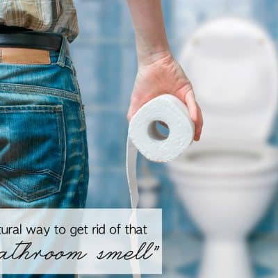 An All-natural Way to get Rid of that “Boy Bathroom Smell”