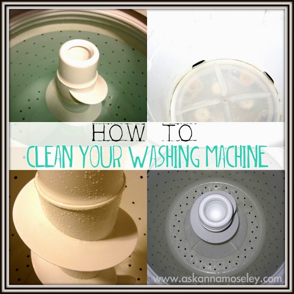 How to clean a top loading washing machine, step-by-step tutorials | Ask Anna 