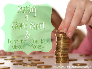 Creating a “Chore” List for Malea (Teaching Kids about Money)