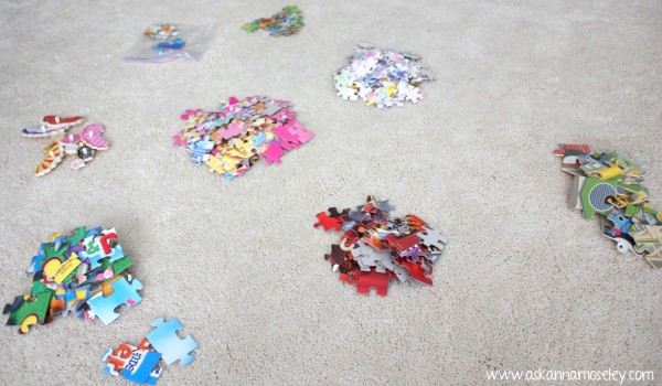 How to organize kids puzzles - Ask Anna