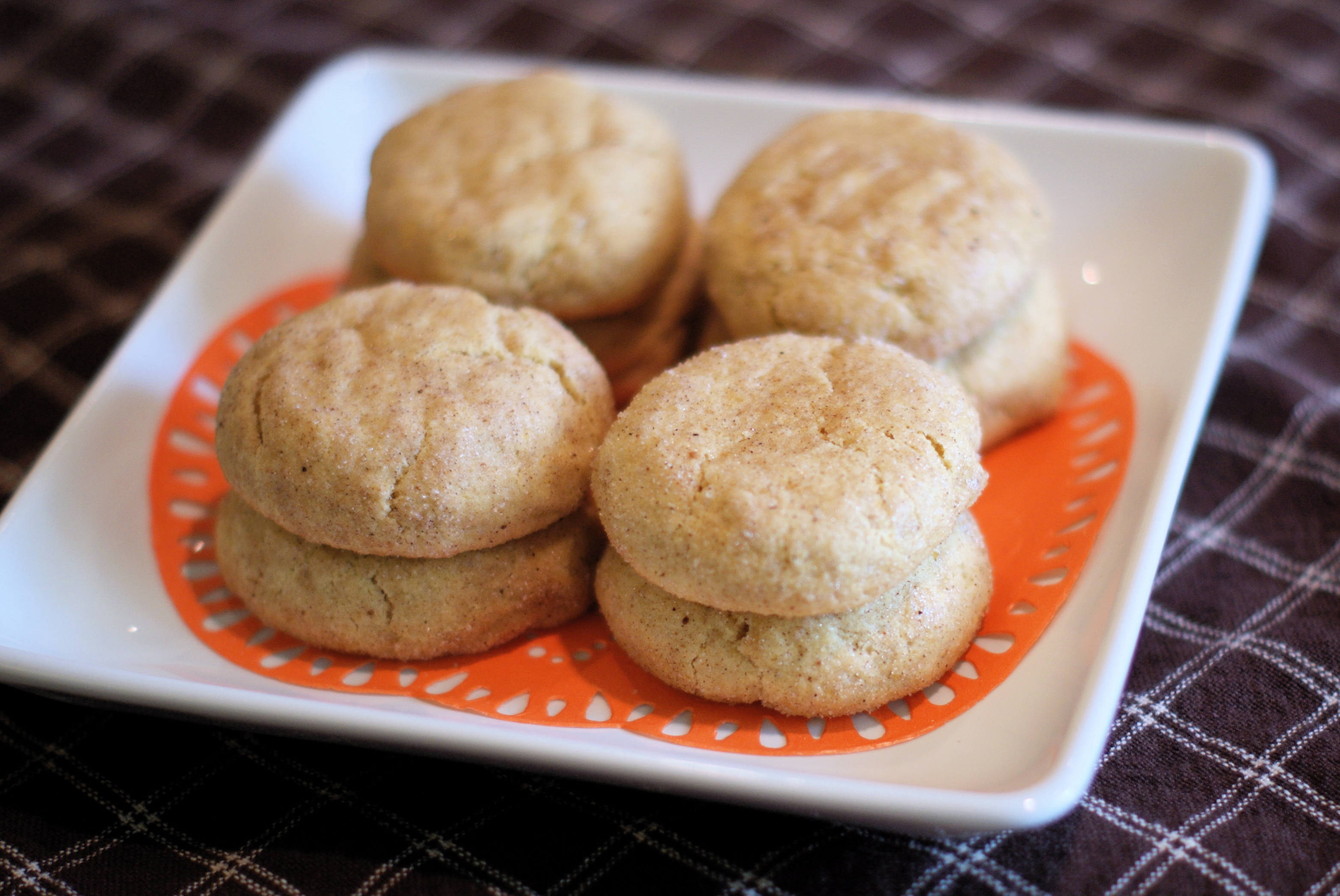 Gluten free pumpkin snickerdoodles