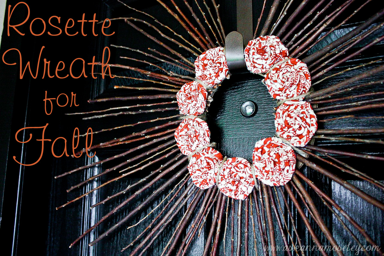 Fall Rosette Wreath