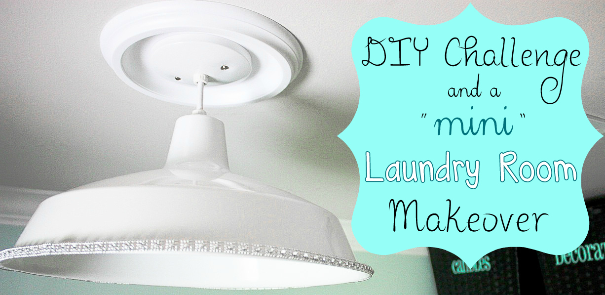 Mini Laundry Room Makeover {DIY Wayfair Challenge}