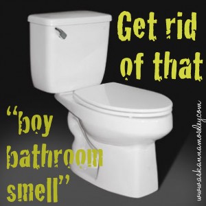 How to get rid of the "boy bathroom" smell -- Ask Anna