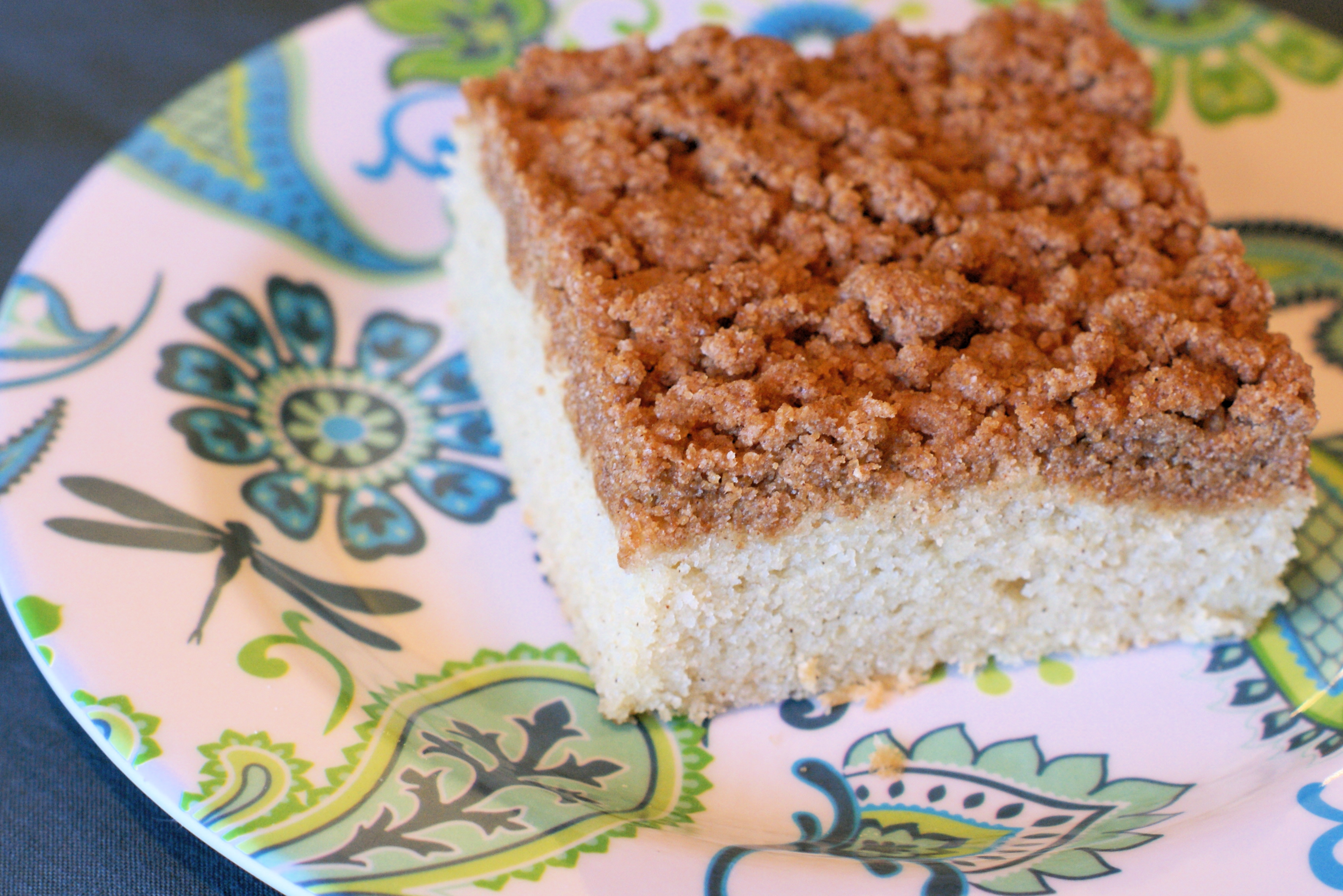 Gluten Free Vegan Coffee Cake