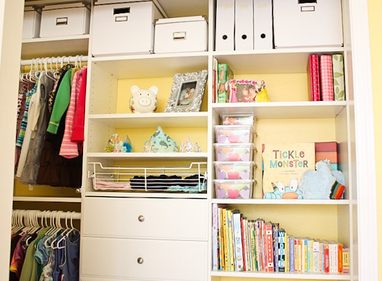 Organized Kids Closet - Ask Anna