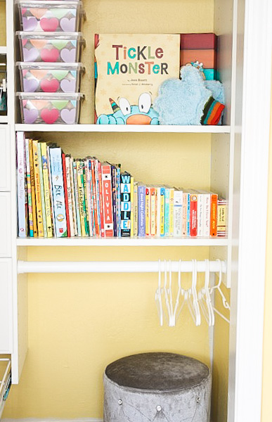 Organized kids closet - Ask Anna