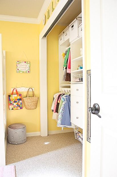 Organized kids closet - Ask Anna