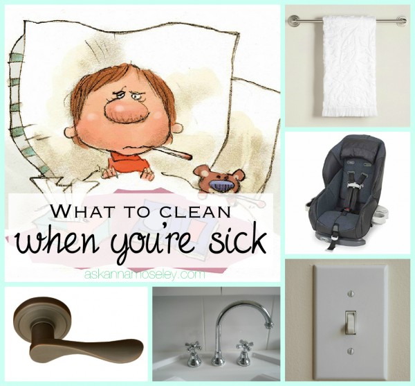 The flu and you ~ what to clean when you're sick -- Ask Anna