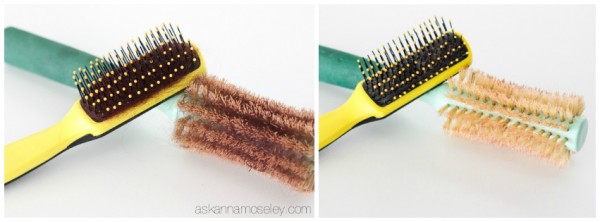 How to clean a hair brush -- Ask Anna