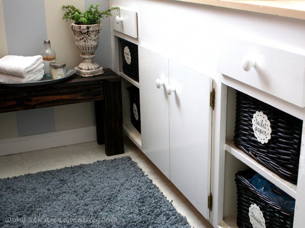 Organized bathroom cabinets - Ask Anna