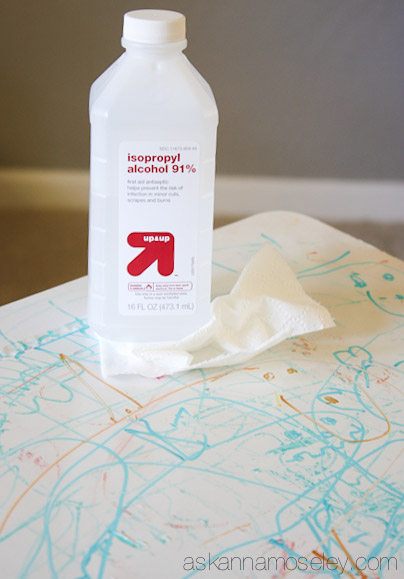 How to remove dry erase marker - Ask Anna