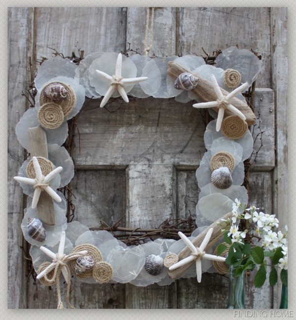 Beach Inspired Summer Wreath