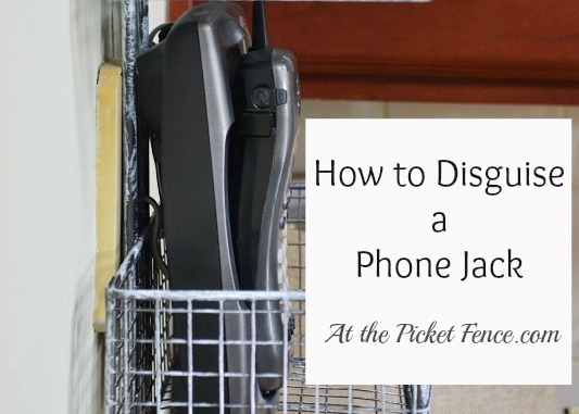 How to Hide the Phone Jack {Guest Post}