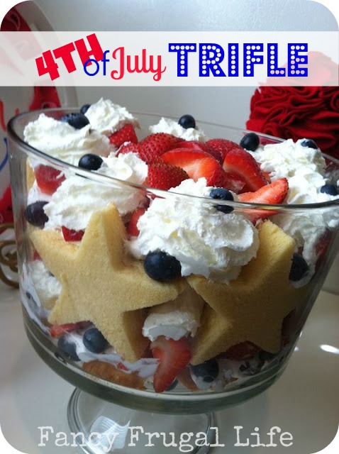 4th of July Triffle