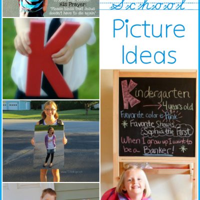 First Day of School Pictures {round-up}