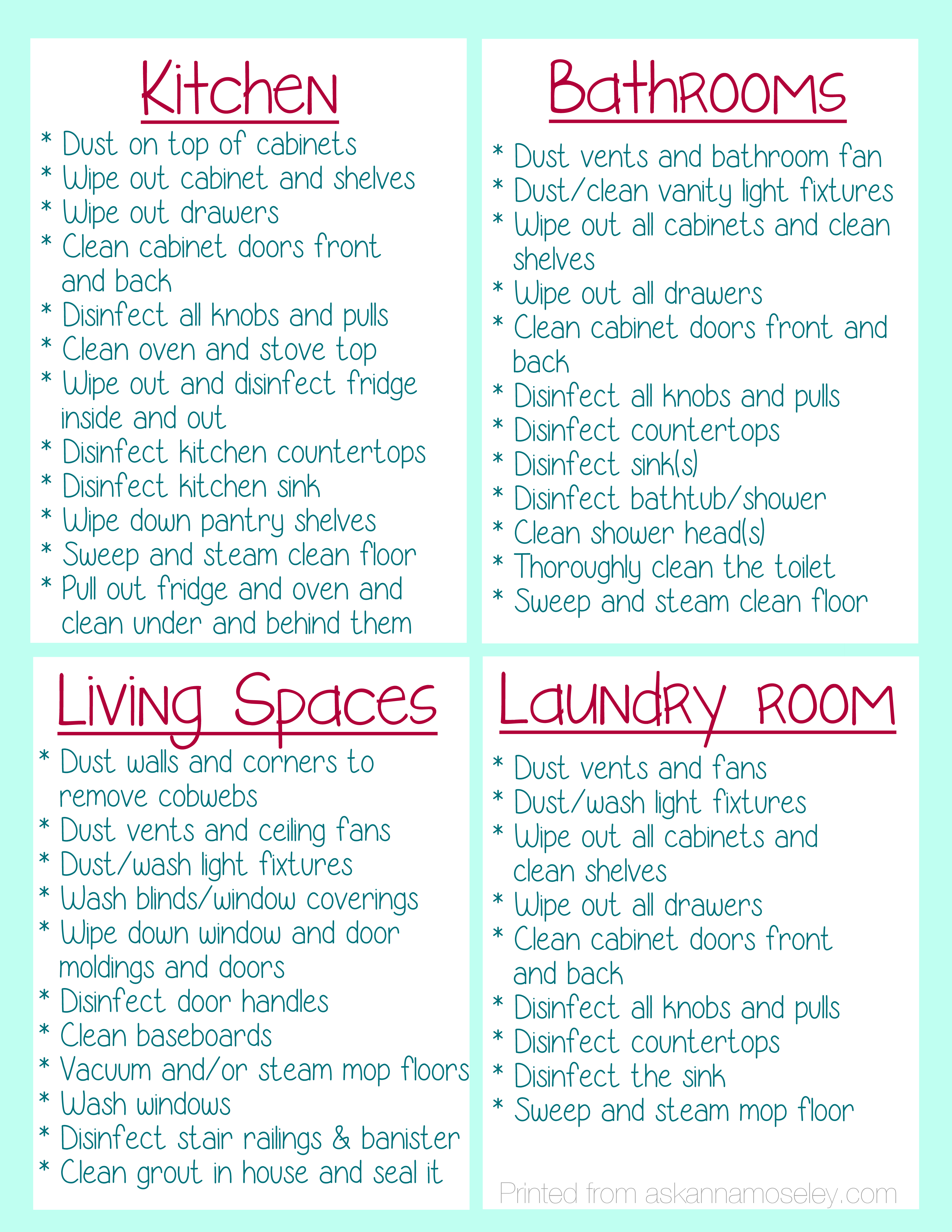 Clean Out Your Kitchen Before You Move