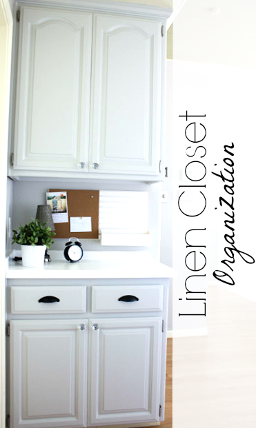 Linen Closet Organization