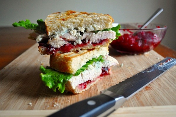 Turkey cranberry panini