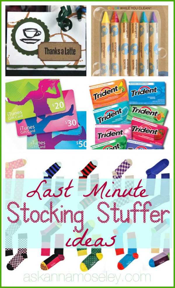 Last minute stocking stuffer ideas - Ask Anna