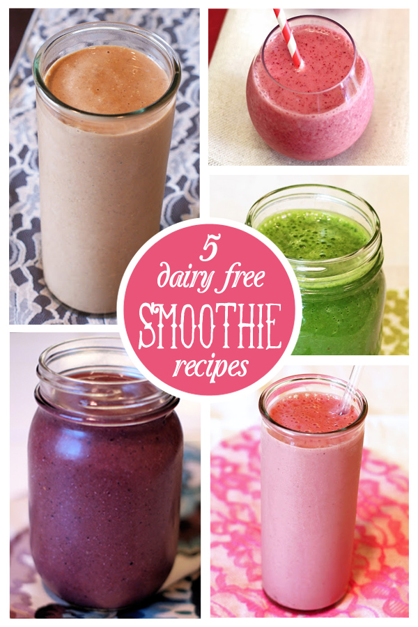 5 dairy free smoothie recipes - Ask Anna