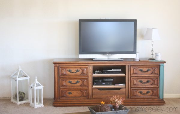 DIY TV console - Ask Anna