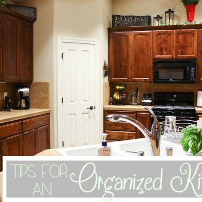 Perfection to Reality ~ Kitchen Organization Tips