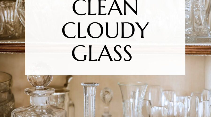 How to Clean Cloudy Glass | Ask Anna