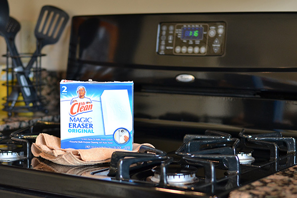 How to remove grease from a stove top and other appliances