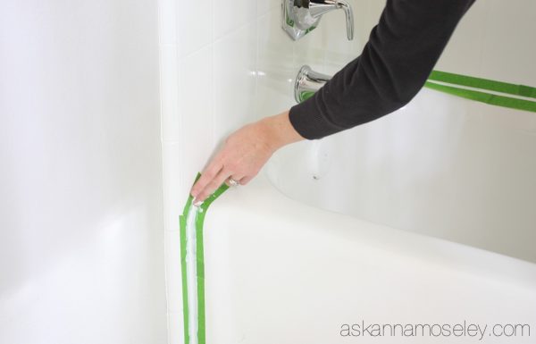 How to Caulk without Makeing a Mess - Ask Anna