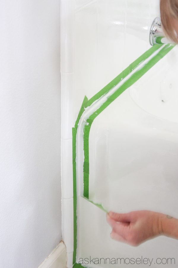 How to Caulk without Makeing a Mess - Ask Anna