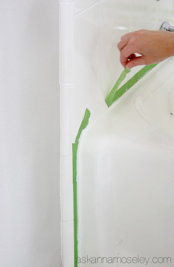 How to Caulk without Makeing a Mess - Ask Anna