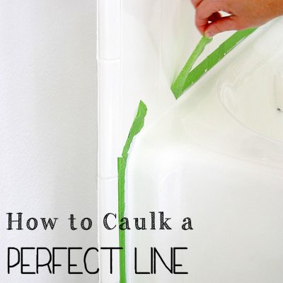 How to Caulk without Making a Mess!