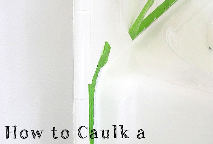 How to caulk a perfect line without making a mess - Ask Anna