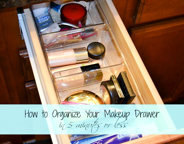 How to organize a makeup drawer - Ask Anna