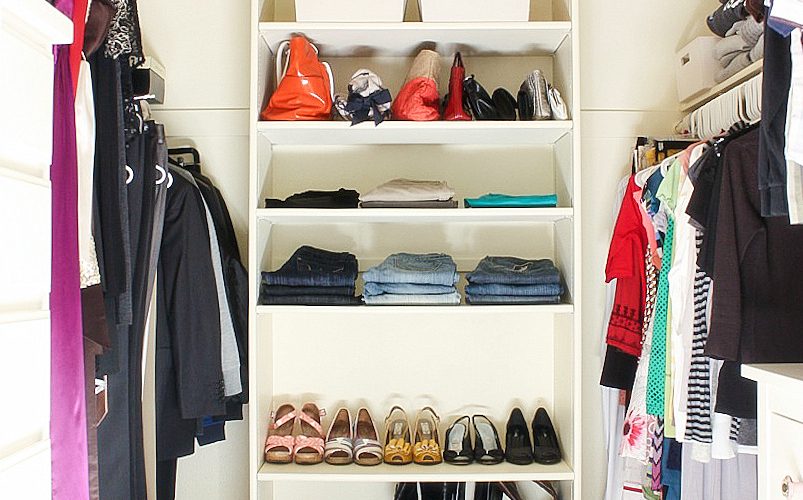 Master bedroom closet organization - Ask Anna