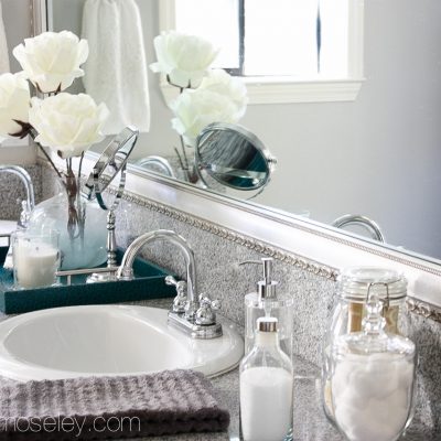 Bathroom Mirror Makeover with MirrorMate